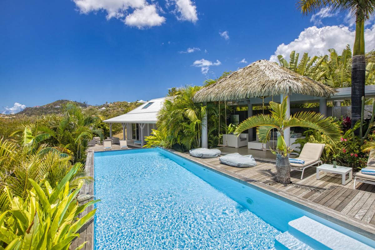 Location villa Saint Martin Terres Basses - Villa 4 chambres 8 personnes - 350m de la plage de Baie aux Prunes - Piscine - Roof Top (4)